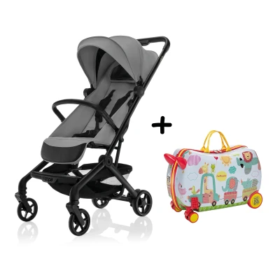 Zopa Sportovní kočárek Jet + kufřík PackRide ZDARMA Shade Grey