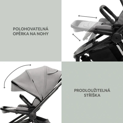 Zopa Sportovní kočárek Move Cross 3 Metal Grey