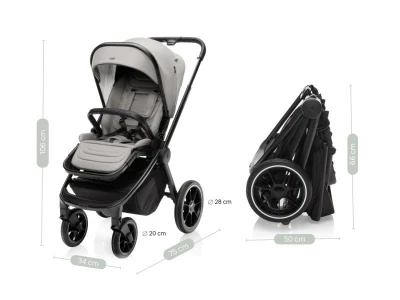 Zopa Sportovní kočárek Move Cross 3 Toffee Brown