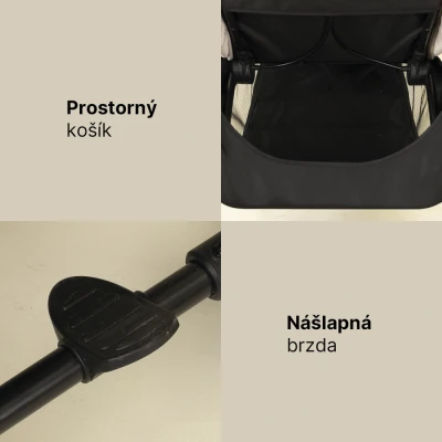Zopa Sportovní kočárek Moya Boss Grey