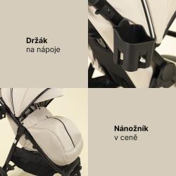 Zopa Sportovní kočárek Moya Ivory Beige