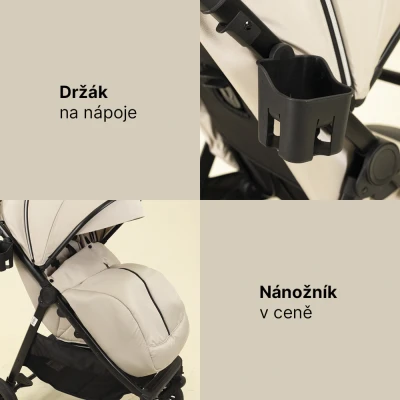 Zopa Sportovní kočárek Moya Shade Grey