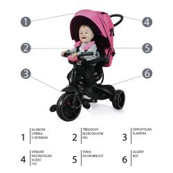 Zopa Tříkolka Citi Trike Candy Pink