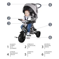Zopa Tříkolka citiGO Pearl Grey