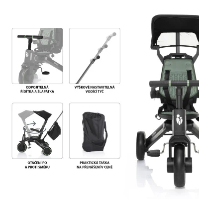 Zopa Tříkolka X Trike Lunar Grey