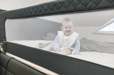 Zopa Zábrana na postel Monna Antracit Grey