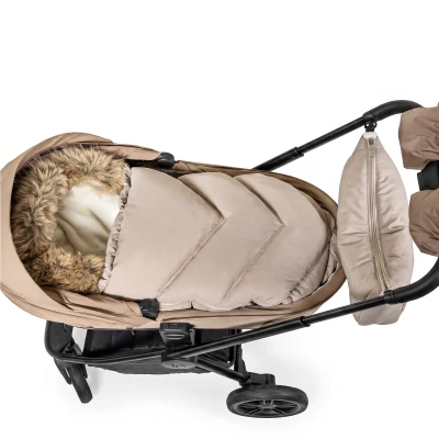 Zopa Zimní fusak Fluffy Combi Creamy Beige