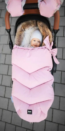Zopa Zimní fusak Fluffy Old Pink