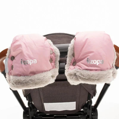 Zopa Zimní rukavice Fluffy Old Pink