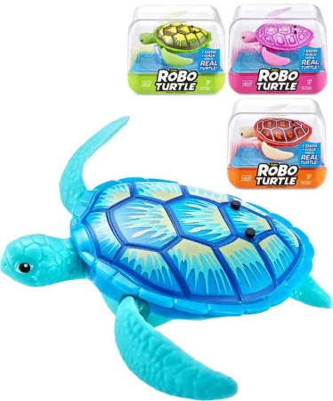 ZURU Robo Alive želva plave / chodí / potápí se na baterie 4 barvy ZURU Robo Alive želva plave / chodí / potápí se na baterie 4 barvy