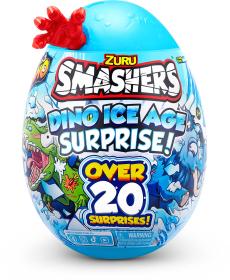 ZURU Smashers: Ice Age velké balení set vejce s dinosaurem 3 druhy