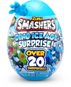ZURU Smashers: Ice Age velké balení set vejce s dinosaurem 3 druhy