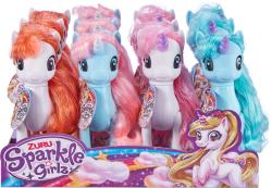 ZURU Sparkle Girlz koník jednorožec dlouhá hříva česací střední 4 barvy