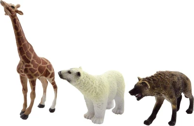 Zvířátko divoké Safari 10cm mini plastová figurka zvířátko 9 druhů