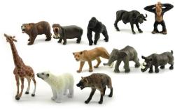 Zvířata divoká Safari 10cm mini plastové figurky zvířátka 9 druhů