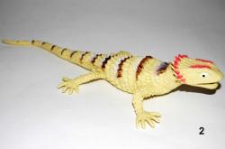 Zvířata ještěrky 32cm plastové figurky zvířátka pískací 6 druhů