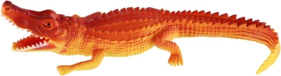 Zvířata krokodýl 28cm plastové figurky zvířátka 2 druhy