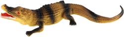 Zvířata krokodýl 28cm plastové figurky zvířátka 2 druhy
