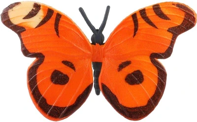 Zvířata motýli 7-8cm plastové figurky zvířátka mix set 12ks v sáčku