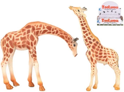 Zvířata žirafa 13-18cm plastové figurky zvířátka 2 druhy Zvířata žirafa 13-18cm plastové figurky zvířátka 2 druhy