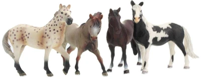 Zvířátko kůň plastový 15cm figurka 4 druhy