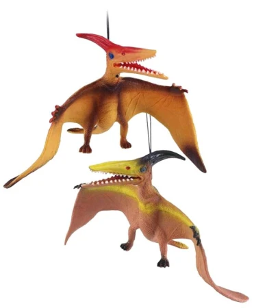 Zvířátko pravěké pterodaktyl 30cm na gumičce na zavěšení 2 druhy Zvířátko pravěké pterodaktyl 30cm na gumičce na zavěšení 2 druhy