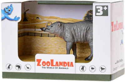 Zvířátko Safari Zoolandia plast 4 druhy v krabici