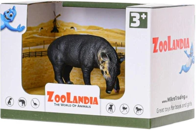 Zvířátko Safari Zoolandia plast 4 druhy v krabici