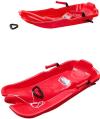 Acra PLASTKON Boby dětské TURBOJET 2 brzdy 85x42x19cm Červené na sníh