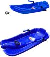 Acra PLASTKON Boby dětské TURBOJET 2 brzdy 85x42x19cm Modré na sníh