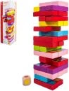 Albi HRA DŘEVO Věž Jenga 3v1 pexeso a domino (dřevěná hračka)