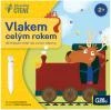 Albi Kouzelné čtení Kniha interaktivní leporelo Vlakem celým rokem