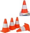 Androni Kužely dopravní výstražné 29cm set 4ks plast