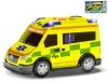 Auto žlutá ambulance sanitka volný chod CZ design na baterie Světlo Zvuk Auto žlutá ambulance sanitka volný chod CZ design na baterie Světlo Zvuk