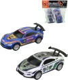 Autodráha Racing Collection 1:43 náhradní díl auto set 2ks modrá / bílá Autodráha Racing Collection 1:43 náhradní díl auto set 2ks modrá / bílá
