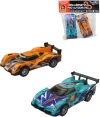 Autodráha Racing Collection 1:43 náhradní díl auto set 2ks modrá / oranžová Autodráha Racing Collection 1:43 náhradní díl auto set 2ks modrá / oranžová
