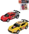 Autodráha Racing Collection 1:43 náhradní díl auto set 2ks žlutá / červená Autodráha Racing Collection 1:43 náhradní díl auto set 2ks žlutá / červená