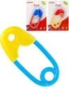 Baby Happiness chrastítko barevné špendlík 12cm kancelářská sponka pro miminko Baby Happiness chrastítko barevné špendlík 12cm kancelářská sponka pro miminko