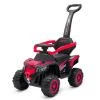 Baby Mix Dětské elektrické odrážedlo Ruggy s vodící tyčí červené Baby Mix Dětské elektrické odrážedlo Ruggy s vodící tyčí červené
