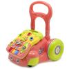BABY MIX Dětské hrající chodítko růžové