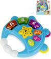 Bam Bam Baby tamburína veselá hudební na baterie Světlo Zvuk Bam Bam Baby tamburína veselá hudební na baterie Světlo Zvuk