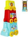 Bam Bam Baby vláček mašinka se 2 vagóny vzdělávací zvířata pro miminko Bam Bam Baby vláček mašinka se 2 vagóny vzdělávací zvířata pro miminko