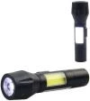 Baterka mini černá pracovní svítilna na dobíjecí baterii USB 2v1 Světlo Baterka mini černá pracovní svítilna na dobíjecí baterii USB 2v1 Světlo