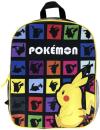 Batoh dětský klučičí Pokémon 24x30x10cm černý na zip