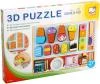 Bino DŘEVO 3D Puzzle skládačka Zmrzlinářství 27 dílků (dřevěná hračka) Bino DŘEVO 3D Puzzle skládačka Zmrzlinářství 27 dílků (dřevěná hračka)