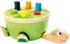 Bino DŘEVO Baby zatloukačka želva set 6 kolíků s kladívkem Bino DŘEVO Baby zatloukačka želva set 6 kolíků s kladívkem