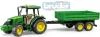 Bruder 02108 (2108) Traktor John Deere 5115M set s valníkem model 1:16 plast