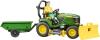 Bruder 62104 Malotraktor John Deere X949 set s vlečkou a figurkou s doplňky