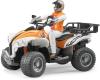 Bruder 63000 Auto terénní čtyřkolka s řidičem model 1:16