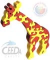 Ceeda DŘEVO Puzzle ŽIRAFA velké (dřevěná hračka)